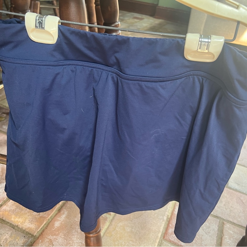 Lands' End Women's Navy Swim Skirt